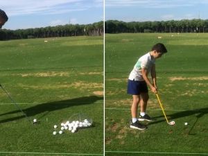 Rvp Bu Kez Oğluyla Golf Sahasında Döktürdü