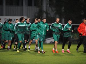 Bursaspor’da Harun Tekin Salonda Çalıştı