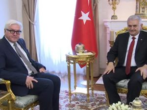 Başbakan Yıldırım Almanya Dışişleri Bakanını Kabul Etti