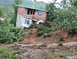 Heyelan Bölgesinde İnceleme