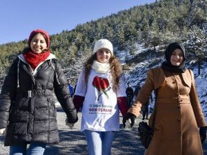 Organ Bağışına Doğa Yürüyüşü İle Dikkat Çektiler