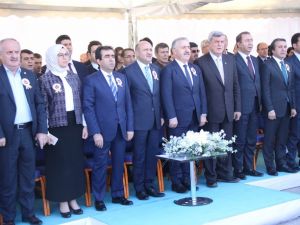 Temel Açılışını Bakanlar Yaptı