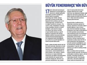 “F.bahçe Taraftarının Desteği, Desteğin En Değerlisidir”