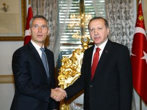 Erdoğan Stoltenberg’le Görüştü