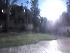 Meteorun Düşme Anı Kamerada