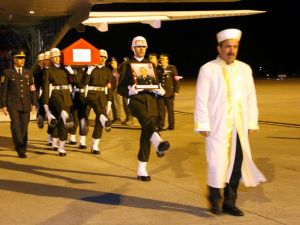 Şehidin Cenazesi Samsun’a Getirildi