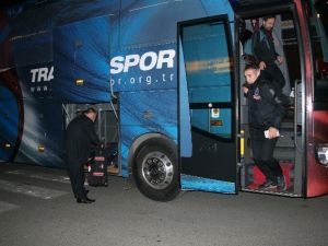 Trabzonspor Başkente Rötarlı Gitti