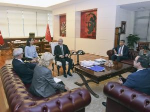 Kılıçdaroğlu Norveç Büyükelçisi İle Görüştü