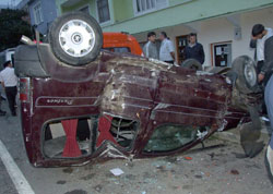 Trabzon'da iki ayrı kaza 5 yaralı