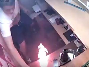 Telefon Bataryası Böyle Patladı