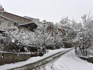 Gümüşhane’de Kar Yağışı