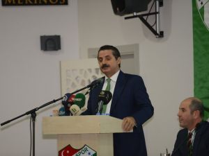 Bakan Çelik’ten Bursaspor’a Tam Destek