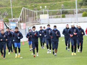 Trabzonspor, Kayserispor Maçı Hazırlıklarını Sürdürdü