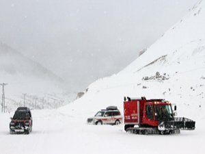 Rize Sağlık Müdürlüğü Ekipleri "Kar Tatbikatı" Yaptı