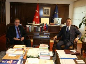 Bakan Çelik Ab Türkiye Delegasyonu Başkanını Kabul Etti