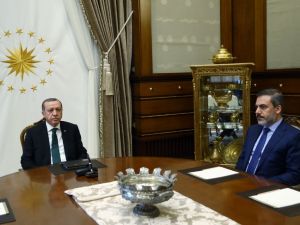 Cumhurbaşkanı Erdoğan, Mit Müsteşarını Kabul Etti