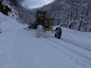 Trabzon’da Kar Nedeniyle Kapanan Yollar Açıldı