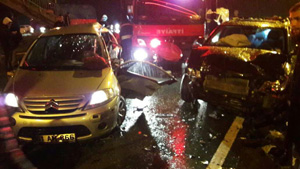 Rize'de Korkunç Kaza 1 Ölü, 10 Yaralı