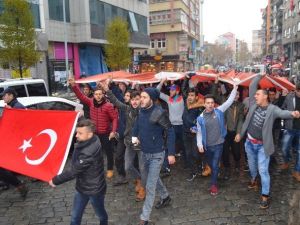 Trabzon’da Teröre Lanet Yürüyüşü