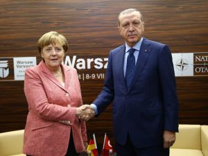 Merkel’den Erdoğan’a Taziye Telefonu