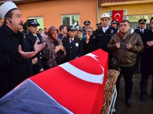 Şehit Polisin Naaşı Memkeleti Zonguldak’ta