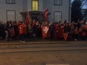 İsviçre’deki Türkler Terörü Lanetledi