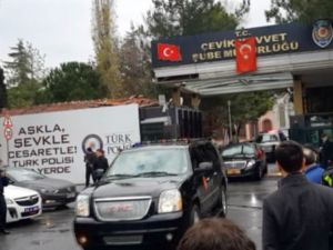 Cumhurbaşkanı’ndan Çevik Kuvvet’e Taziye Ziyareti