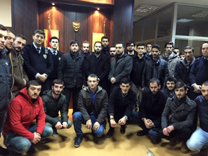 TÜGVA Rize'den Emniyet Teşkilatına Destek