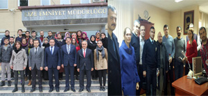 Rize'de Emniyet Teşkilatına Destek Ziyaretleri Devam Ediyor