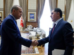 Cumhurbaşkanı Erdoğan, Şeref Malkoç’u Kabul Etti