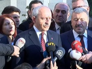 Kılıçdaroğlu İstanbul Emniyet Müdürlüğünü Ziyaret Etti