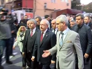 Kılıçdaroğlu Terör Saldırısında Yaralananları Ziyaret Etti