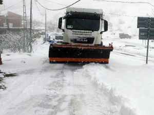Trabzon’da Kar Mücadelesi Çalışmaları