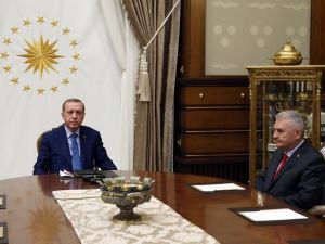 Erdoğan-yıldırım Görüşmesi Sona Erdi