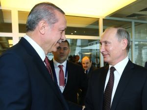 Erdoğan Putin’le Görüştü