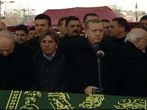 Cenaze Törenine Erdoğan Da Katıldı