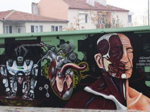 Trafolar Sanat Eserine Dönüştü