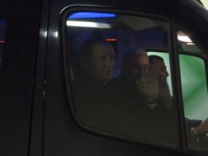 Cumhurbaşkanı Erdoğan Avrasya Tüneli’nden Böyle Geçti