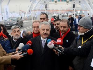 "Avrasya Tüneli Yarın Öğleden Sonra Hizmet Vermeye Başlayacak"