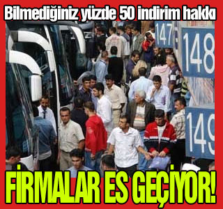 Bilmediğiniz yüzde 50 indirim hakkı