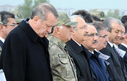 "Başın öne eğik çünkü..."