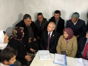 Kılıçdaroğlu, İcralık Olan Köylüleri Dinledi