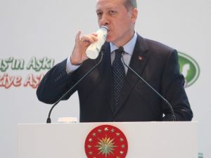 Cumhurbaşkanı Erdoğan "Milli İçkimiz Ayrandır" Sözlerini Yineledi