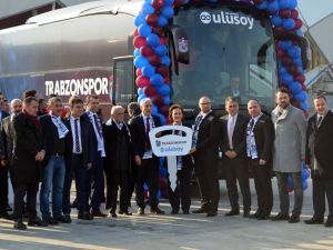 Trabzonspor Yeni Otobüsüne Kavuştu