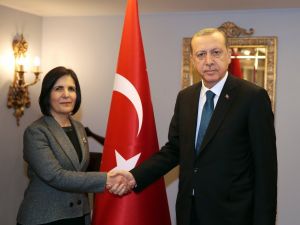 Erdoğan, Kktc Meclis Başkanı’nı Kabul Etti