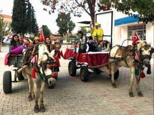 Diyabete Dikkat Çekmek İçin Kenti At Arabalarıyla Dolaştılar