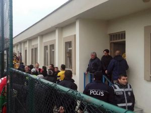 Amatör Küme Maçında Gerginlik
