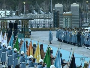 Erdoğan, Kosovalı Mevkidaşını Resmi Törenle Karşıladı