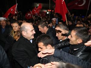 İçişleri Bakanı Soylu’ya Şemdinli’de Yoğun İlgi