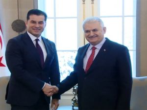 Başbakan Yıldırım, Kktc Başbakanı Özgürgün İle Görüştü